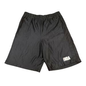 NBA Elevation Black Elastic Waist Basketball Shorts w. Pockets | Size Medium